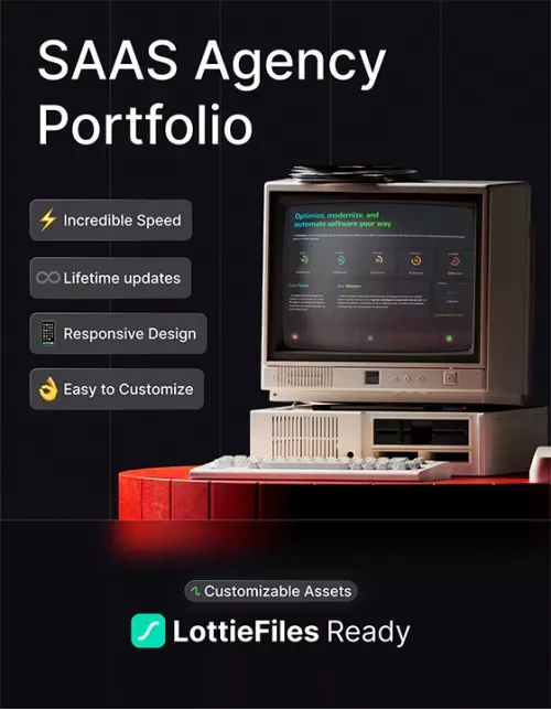 EvoLevel - SaaS HTML5 Responsive Website Template mobile view