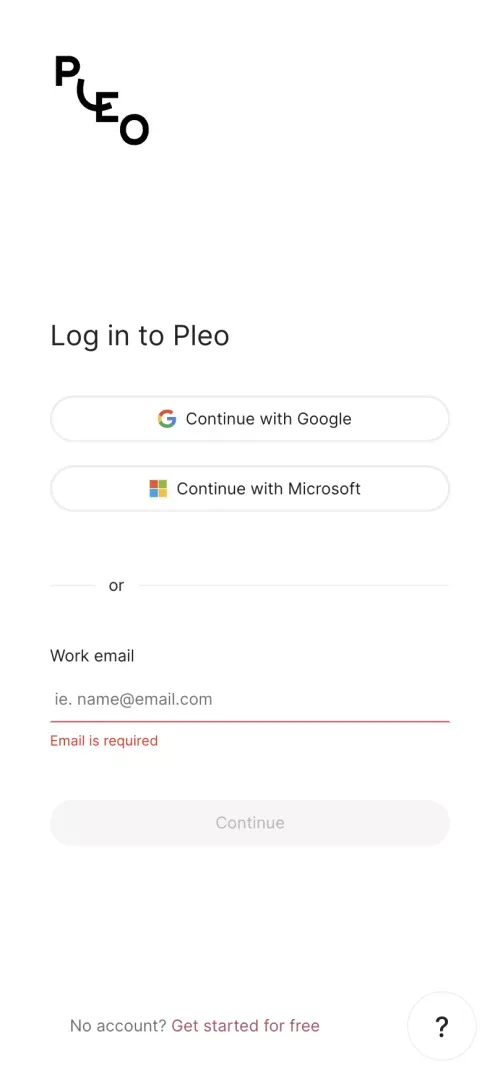 Pleo - A Company Payment Card That Works For You mobile view
