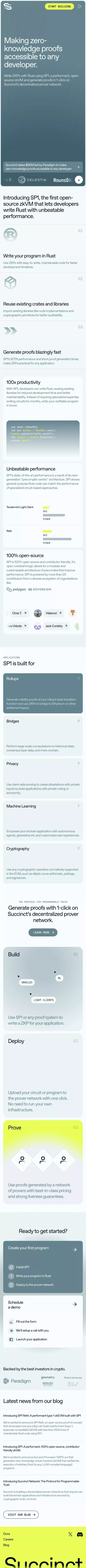 Succinct mobile view