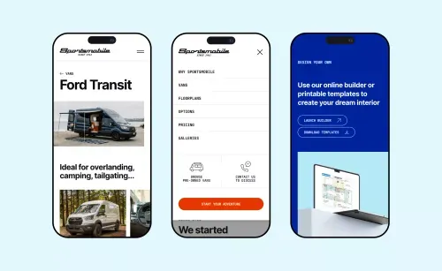 Sportsmobile | Dream Vans Since 1961 - Start Your Adventure mobile view