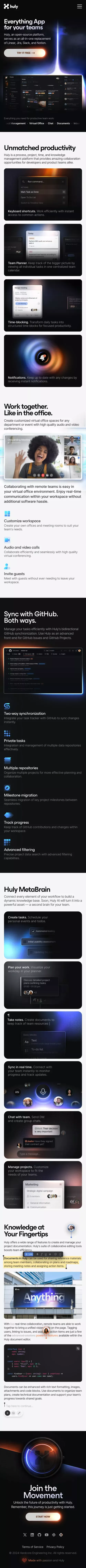Everything App for your teams mobile view