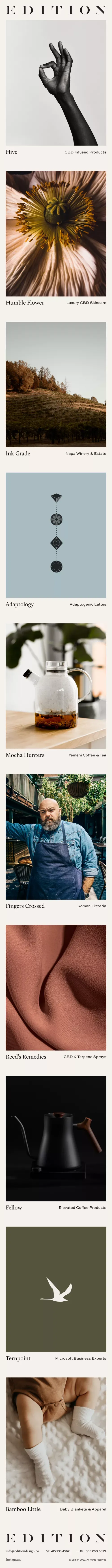 Edition mobile view