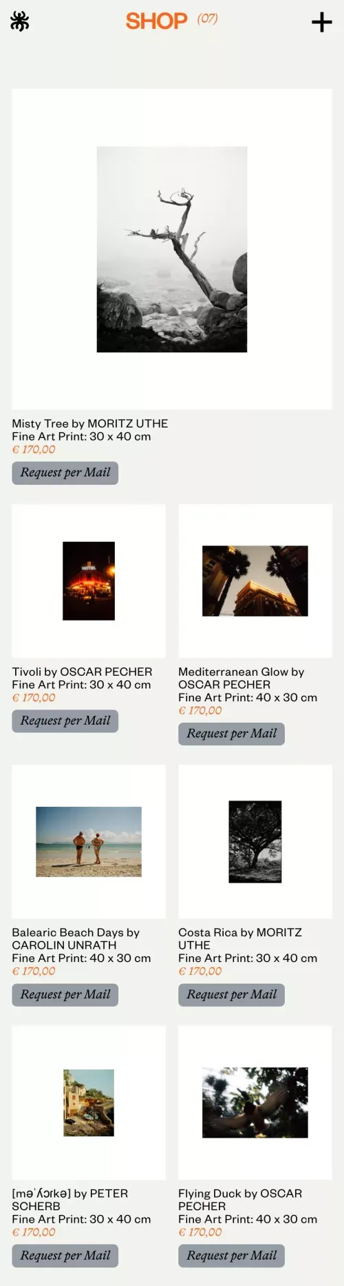 Shop — HOVN STUDIOS mobile view