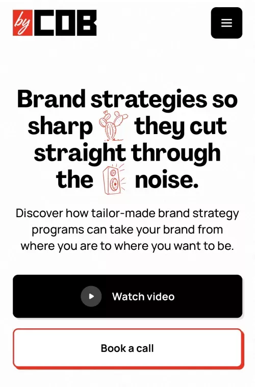 by COB - Strategic Branding Studio mobile view