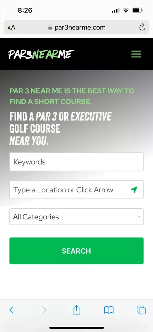 Par 3 Near Me | Find a Par 3 Golf Course Near You mobile view