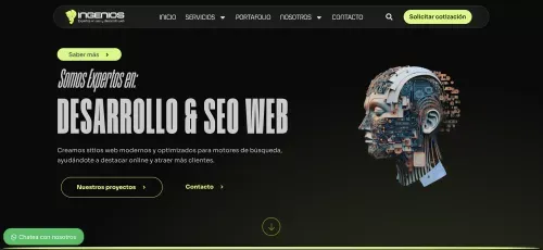 Expertos en Desarrollo Web, SEO y Servicios Digitales mobile view
