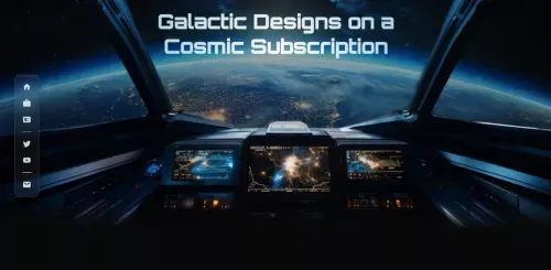 Galactic Design Subscription - Shukr Design mobile view