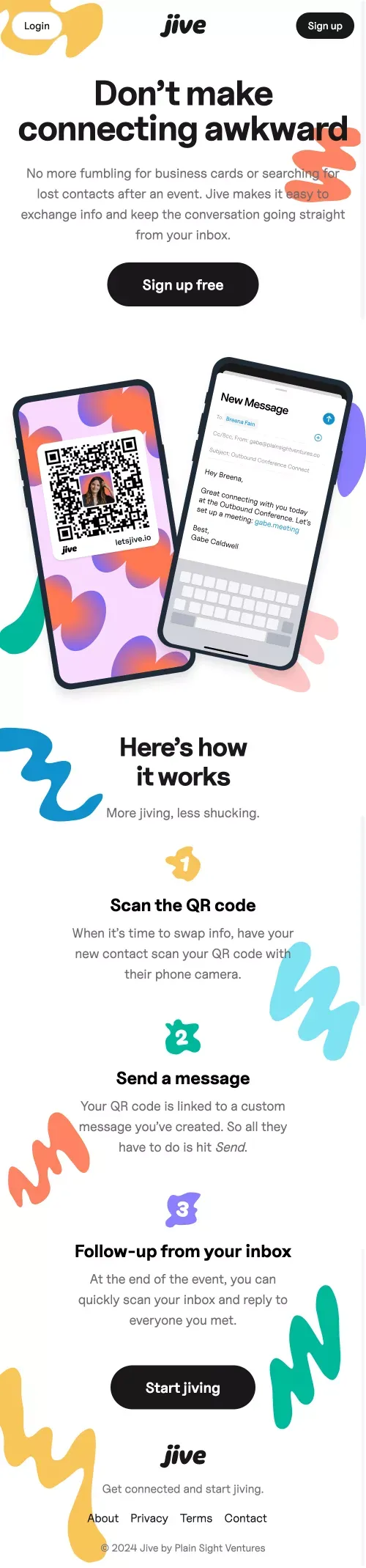 Let's Jive | Jive mobile view