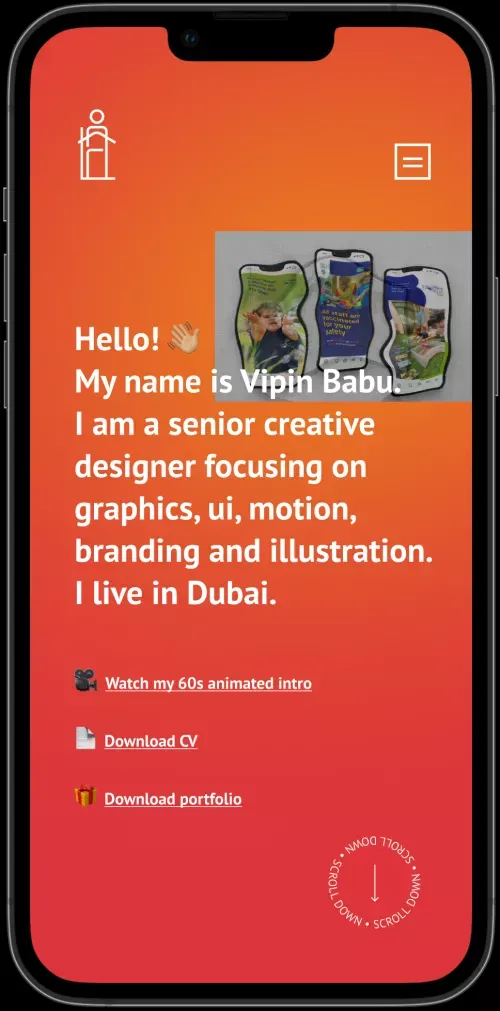 Vpin Babu - Sr. Creative Designer | Dubai mobile view