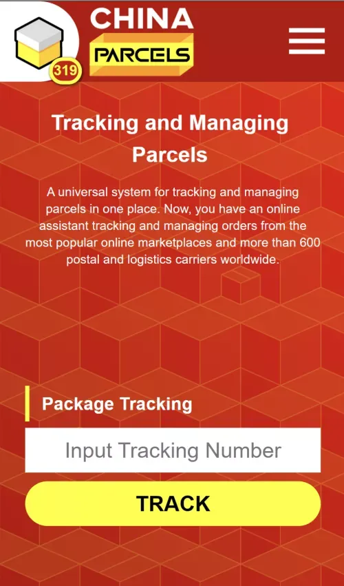 China Parcels - Shop Anywhere, Track All Parcels Here mobile view