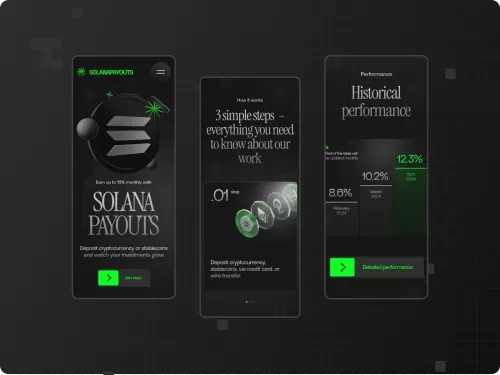 Solana DB mobile view