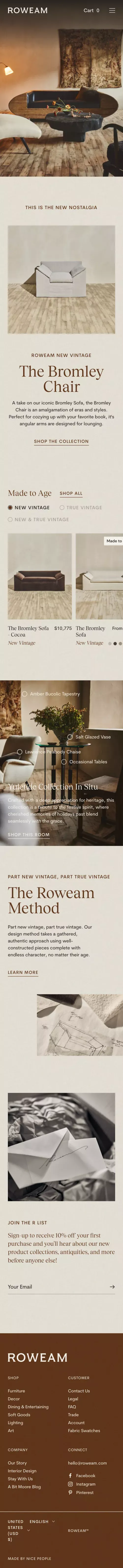 Roweam • Furniture Made to Age mobile view