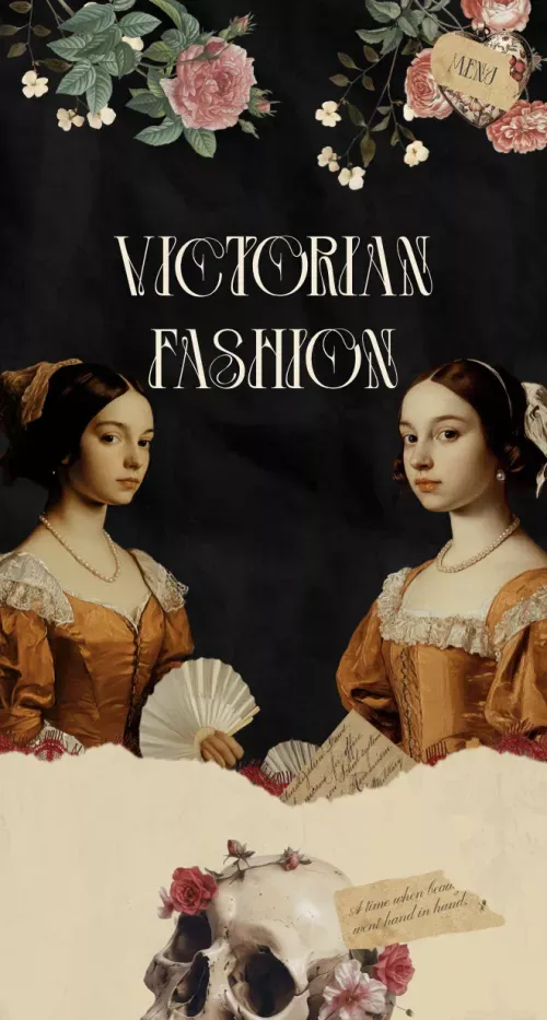 Victorian Fashion mobile view