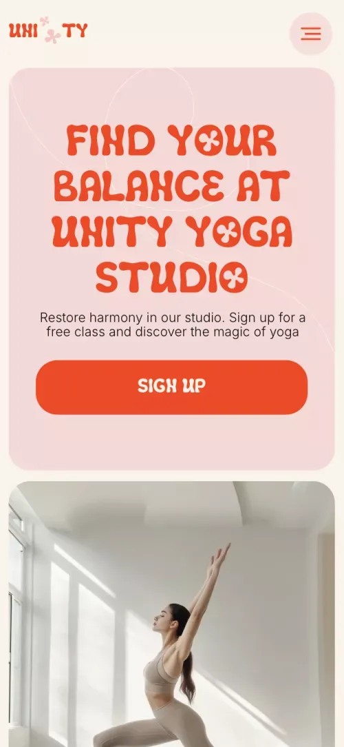 Unity mobile view