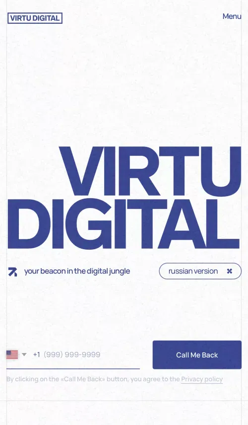 VIRTU DIGITAL — Your beacon in the digital jungle mobile view