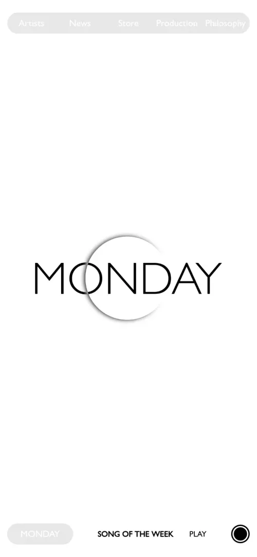 Monday mobile view