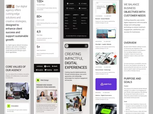 Creatifoo mobile view