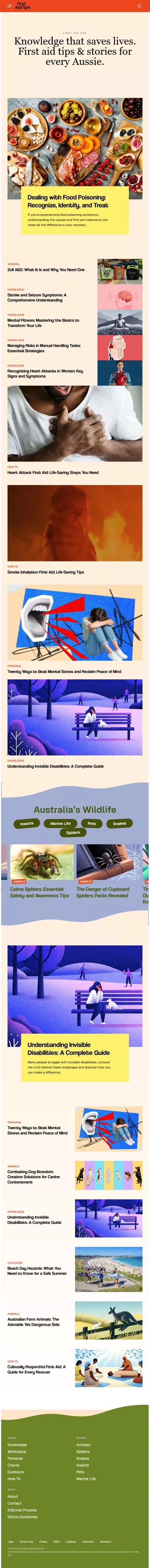First Aid Tips | Quick First Aid Knowledge to Help you Save a life! mobile view