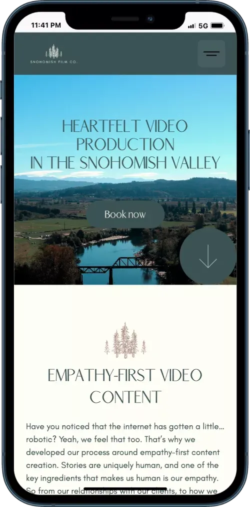 Snohomish Film Co. mobile view
