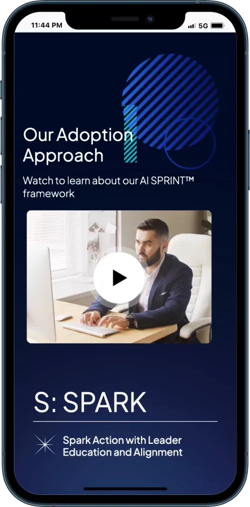 Stellis AI mobile view