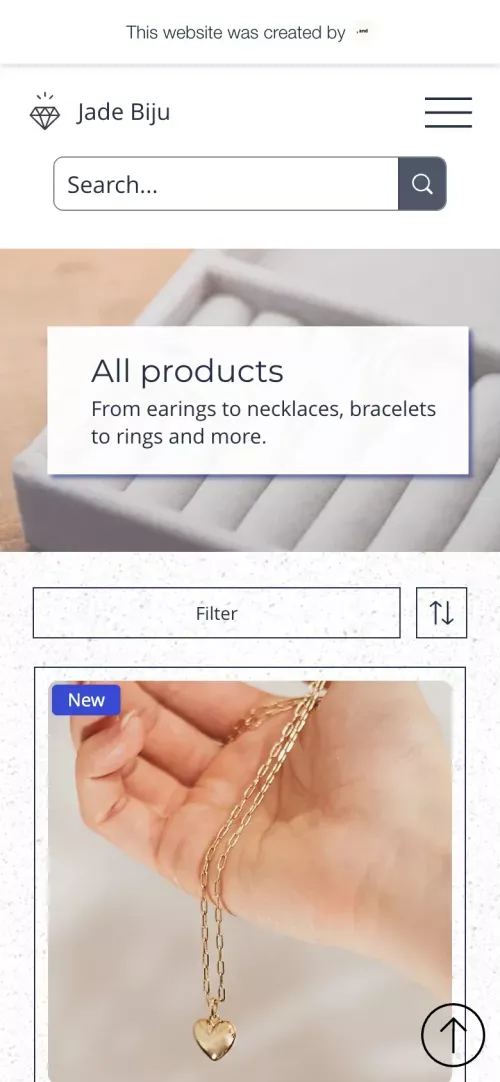 Jade Biju Jewelry | handcrafted minimalistic jewellery mobile view