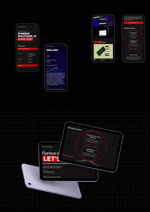 Syzrantseva Natalia- Expert UX/UI Designer | Mobile App Design & User Research | Portfolio mobile view