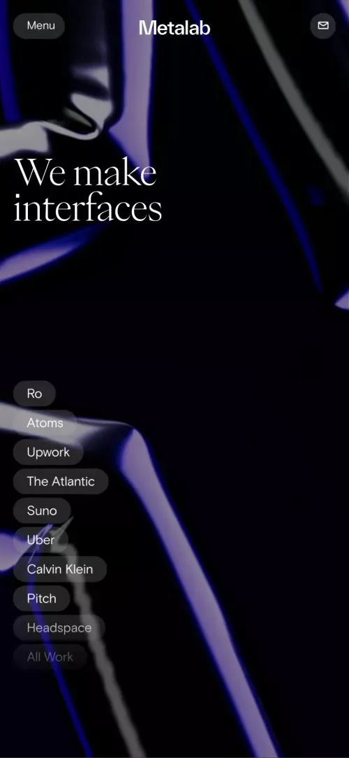 Metalab | We make interfaces mobile view