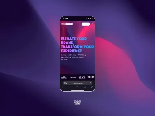 WDesigna Agency | Top Design Agency in Dubai, UAE – Branding, UI/UX, Product Design, No-Code Development, Marketing Collateral, Web Design, App Design | Design Subscription for startups & global brands mobile view