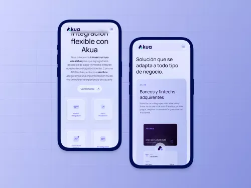 Plataforma de pagos flexible y configurable con tecnología AI integrada | Akua mobile view