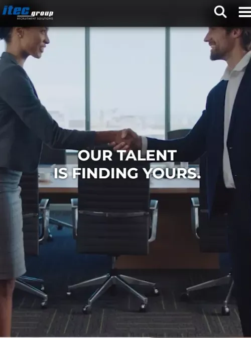 Your Recruitment Partner for Manufacturing & Engineering | itec mobile view