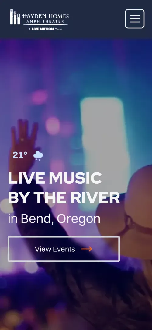 Hayden Homes Amphitheater | Events | Bend, Oregon mobile view