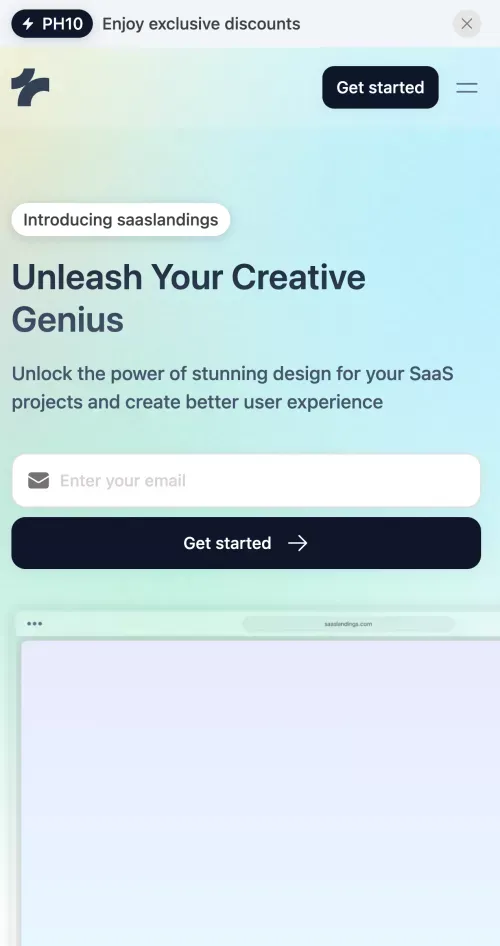 Ui | Tailkits mobile view