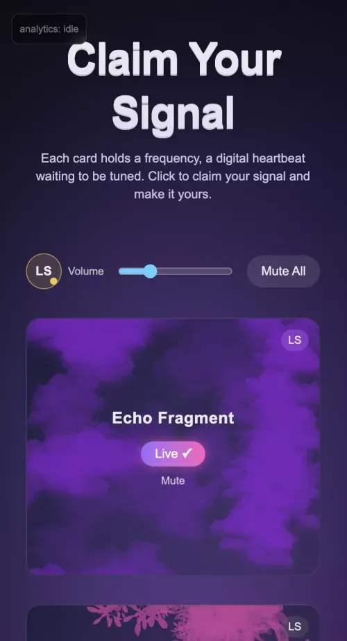 Claim Your Signal mobile view