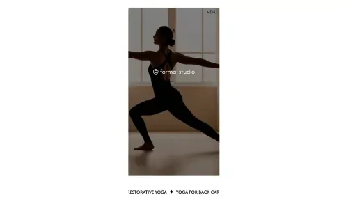 Â© forma studio mobile view