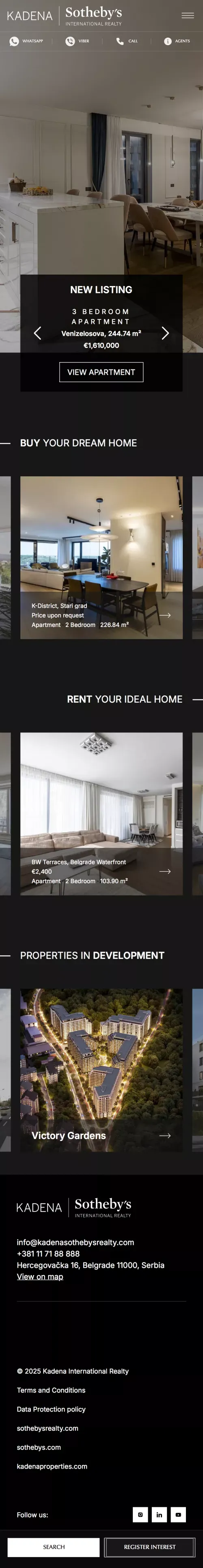 Buy or rent real estate | KADENA Sotheby’s Realty mobile view