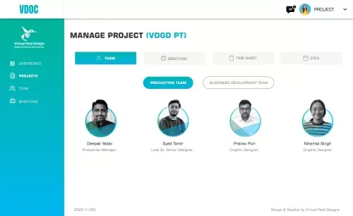 VDOC Tech mobile view