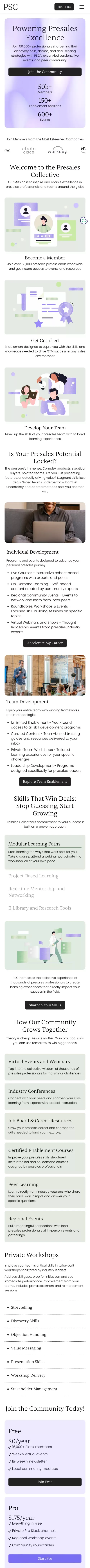 Increase your impact as a Presales Professional | PreSales Collective mobile view