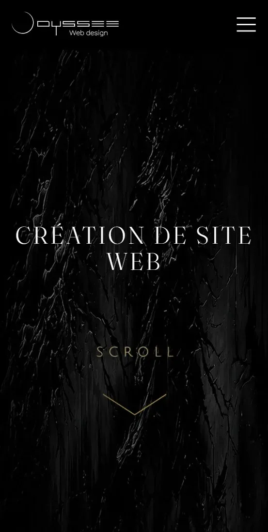 Création Site Internet Lille & Nord | Odyssée-Webdesign mobile view