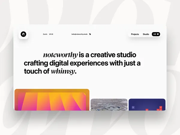 noteworthy studio