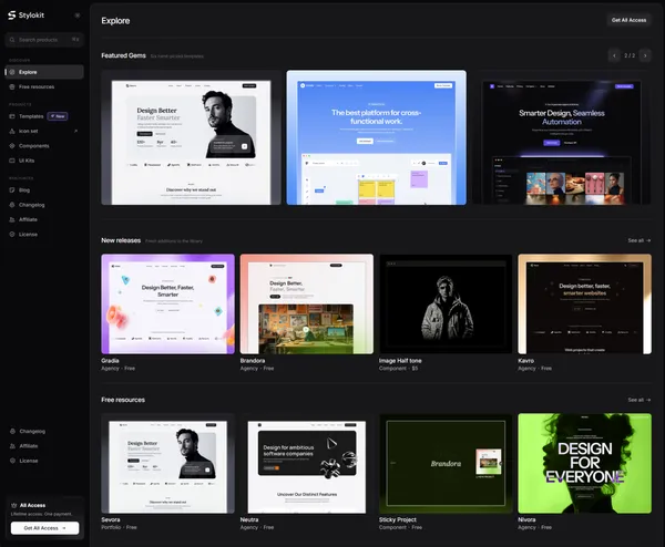 Stylokit - Premium Framer Templates