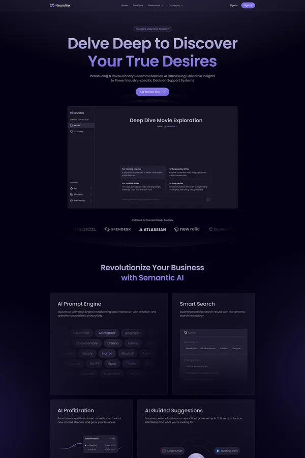 Neurolinx â AI-Powered Search & Recommendations