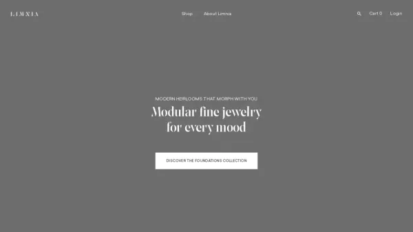 Limnia - Home - website design inspiration