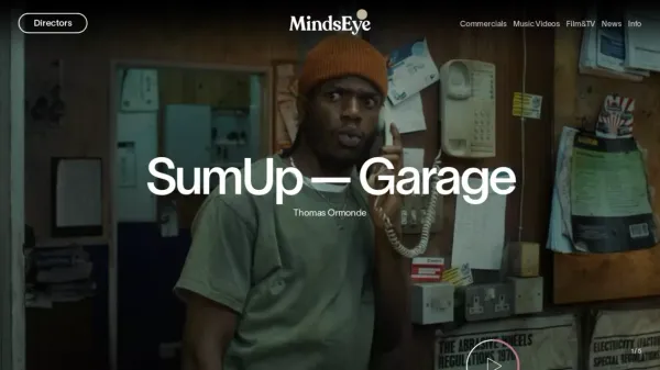 MindsEye - website design inspiration