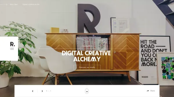 Rezo Zero - Digital creative studio - Portfolio design inspiration