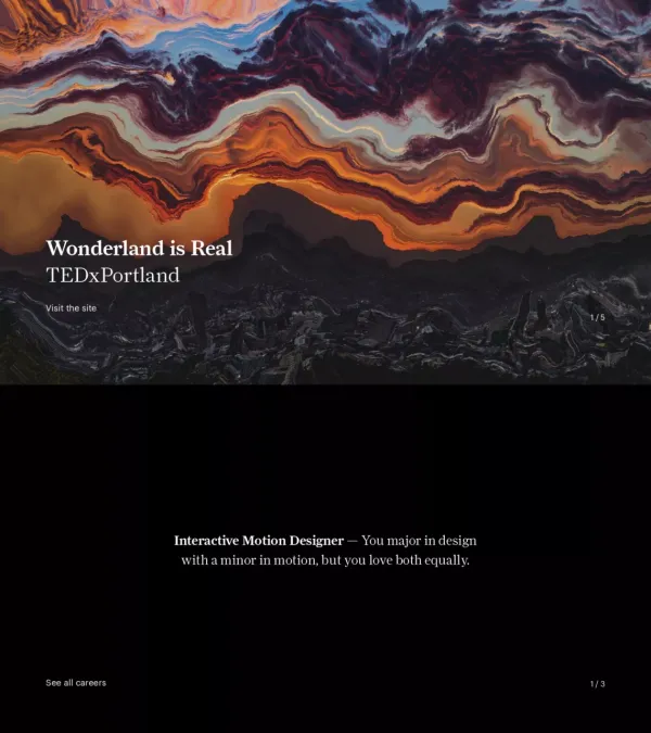 Instrument - Portfolio design inspiration