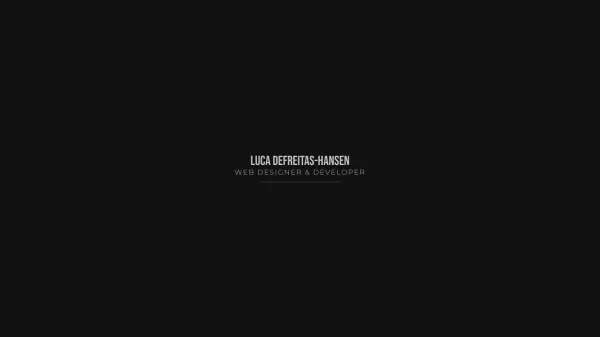 Luca Defreitas-Hansen | Web Design, Webflow & SEO