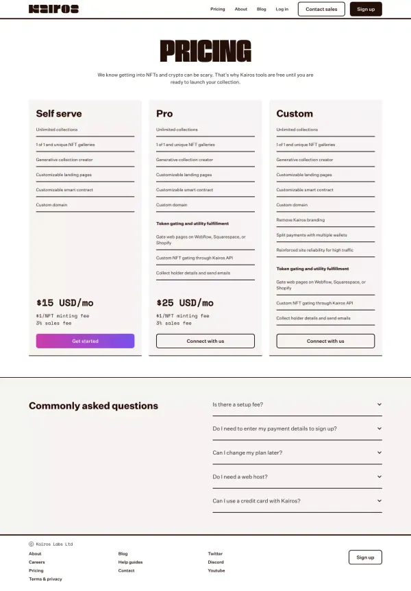 Pricing - Pricing design inspiration
