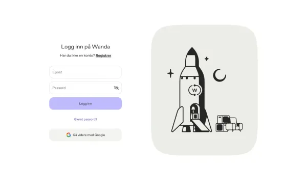 Wanda - Sign Up design inspiration