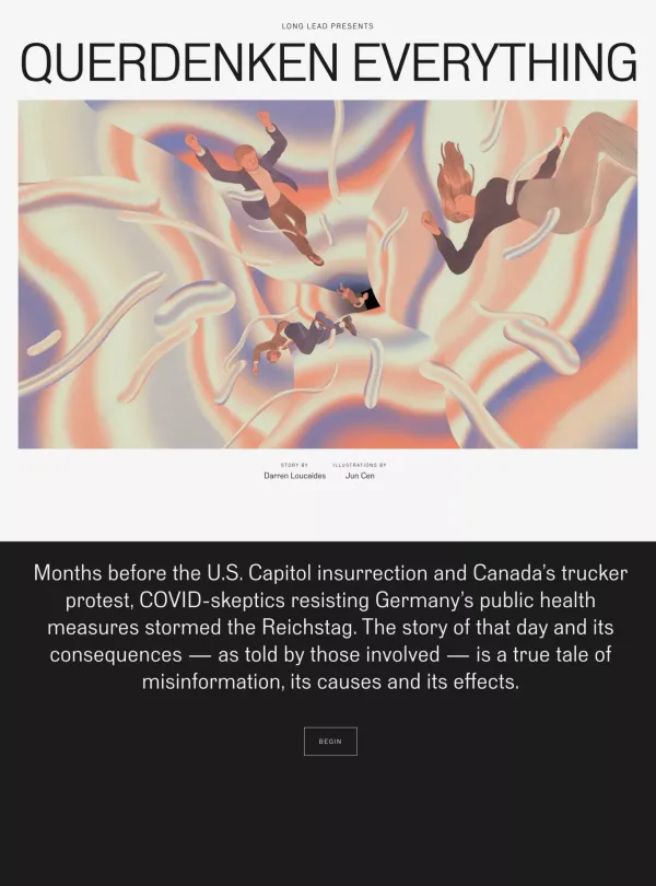 Querdenken: Freedom Movement or COVID Misinformation? - Blog design inspiration