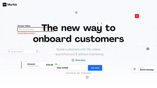 Markie - Product page design inspiration